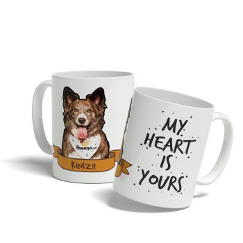 Taza "My heart is yours"
