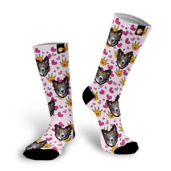 Princess Socks - Calcetines Personalizados perro